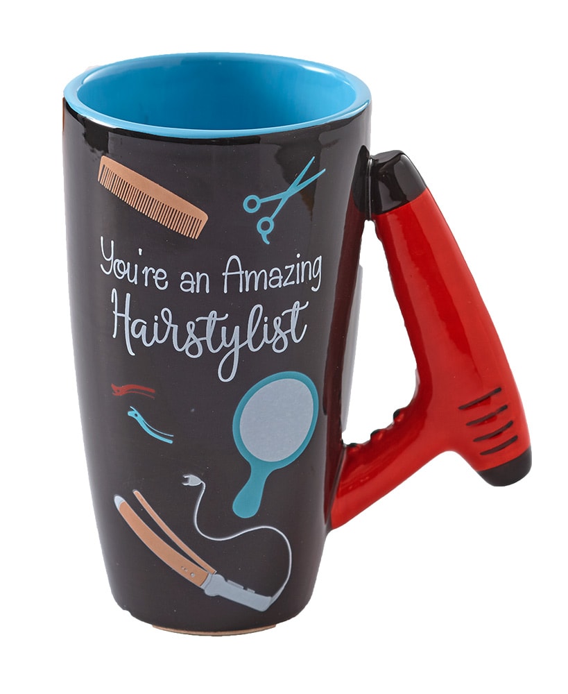 Hand Painted Ceramic Police Officer Gift Mug