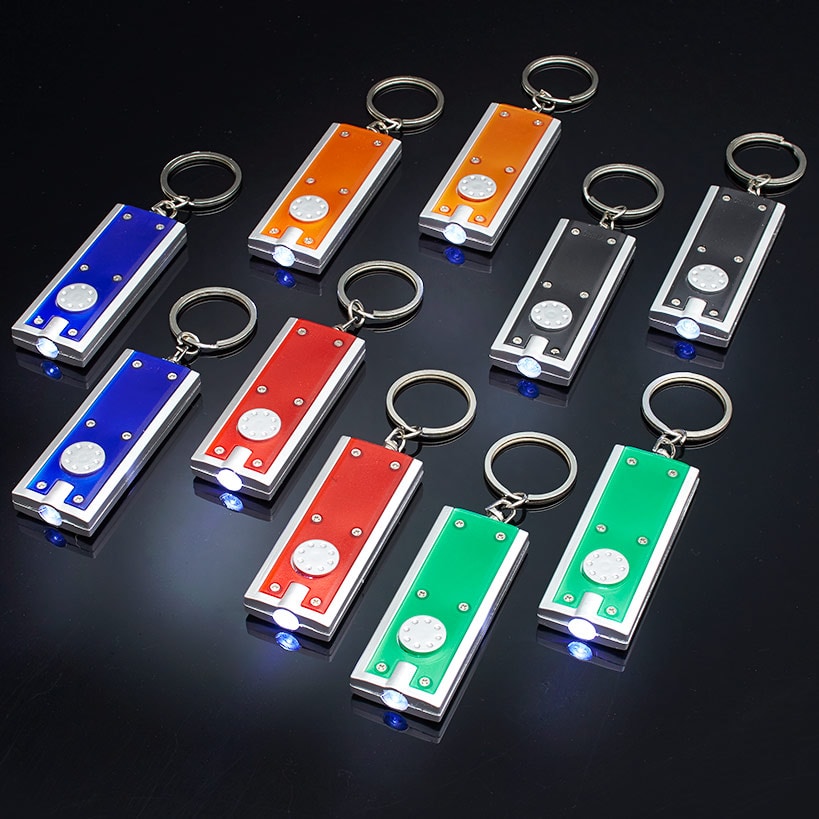 Set of 10 Keychain Flashlights