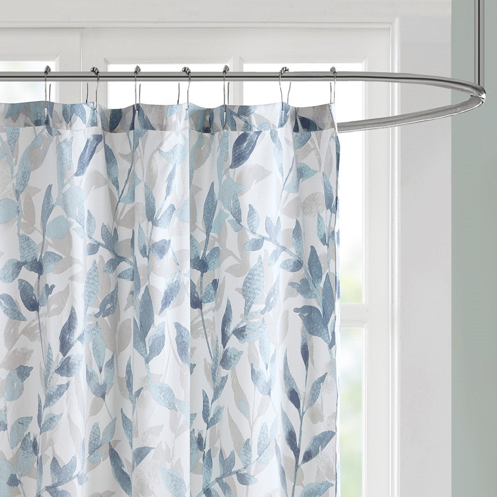 Botanical Printed Shower Curtain - image 4