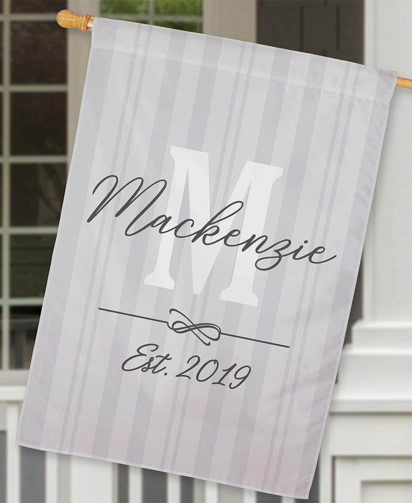 Personalized Double-Sided House Flags