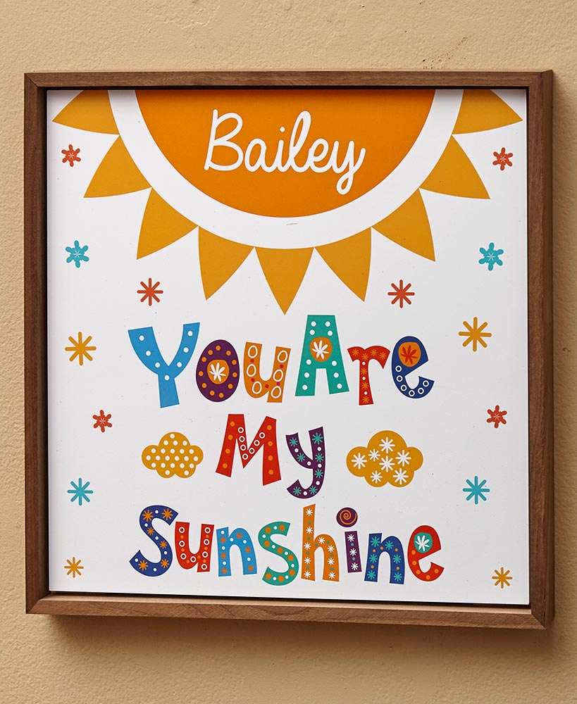Personalized You Are My Sunshine Collection