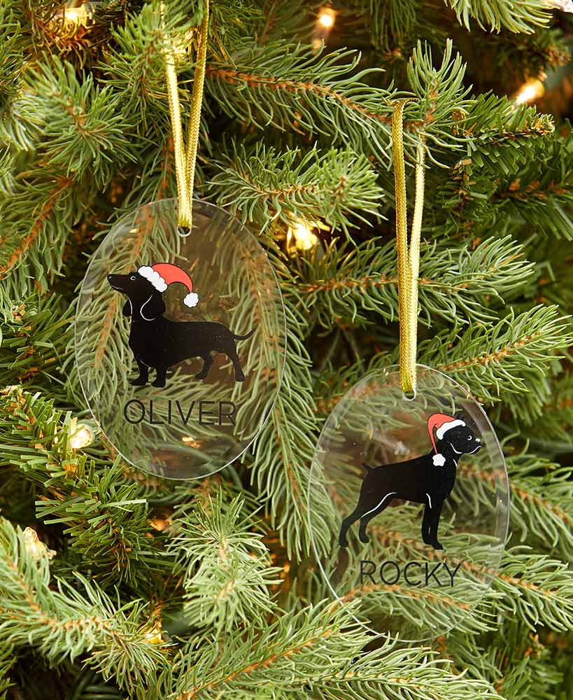 Personalized Dog Breed Ornaments