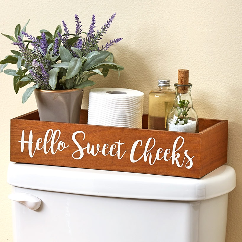 Toilet Tank Topper Tray