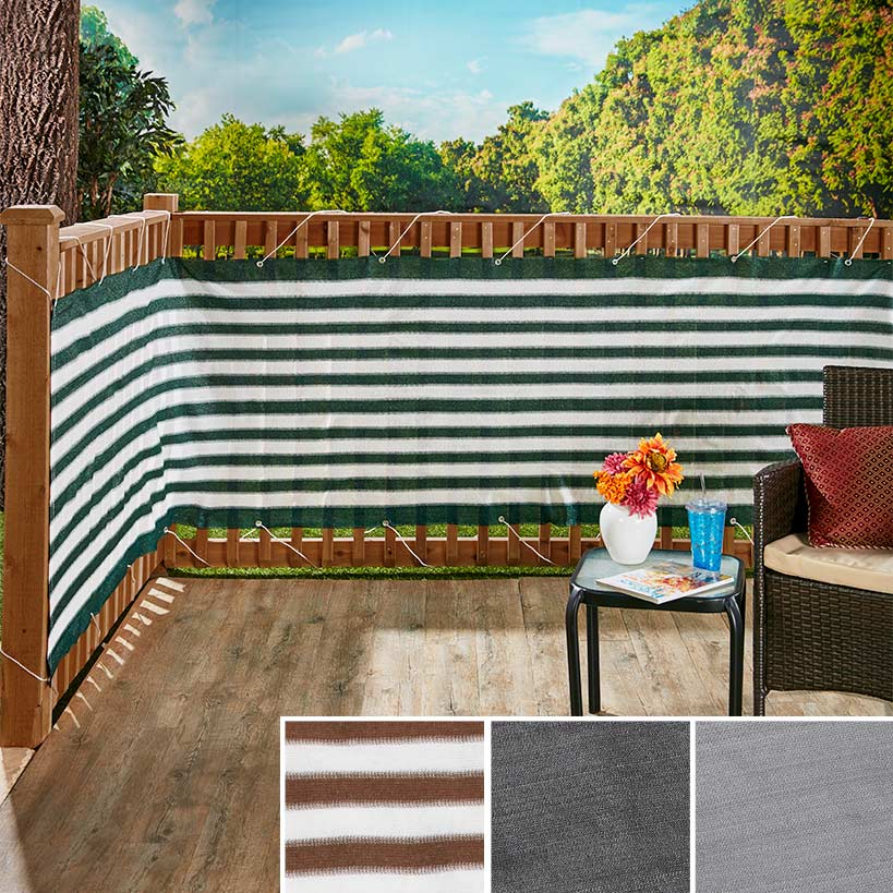 15-Ft. Outdoor Deck and Fence Privacy Screen