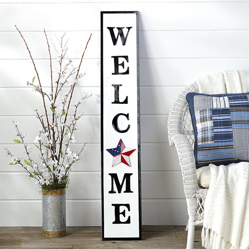9-Pc. Interchangeable Welcome Sign
