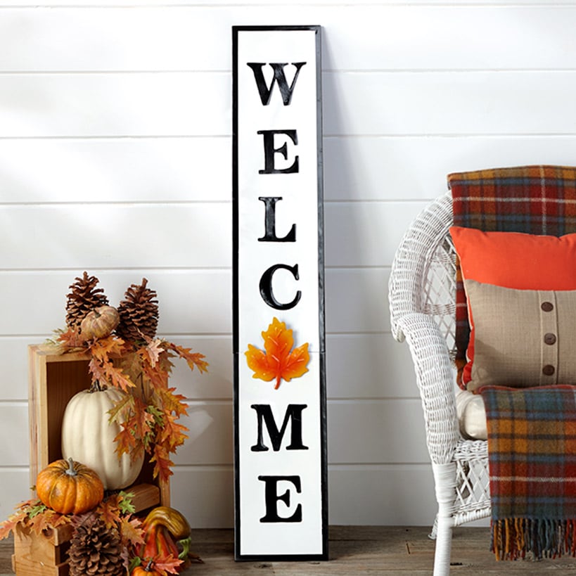 9-Pc. Interchangeable Welcome Sign