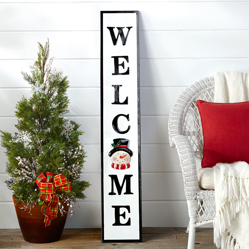 9-Pc. Interchangeable Welcome Sign