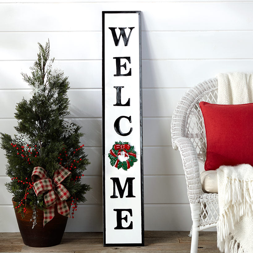 9-Pc. Interchangeable Welcome Sign