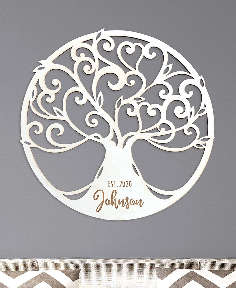 Personalized Family Tree Wall Art