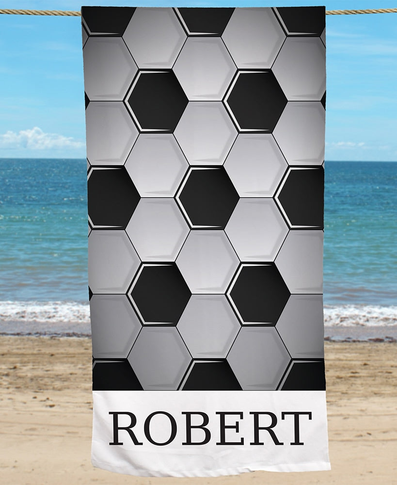 Personalized Sports Beach Towels