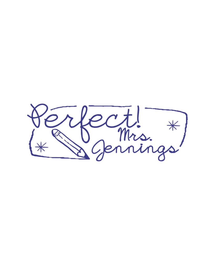 Personalized Teacher Stamps
