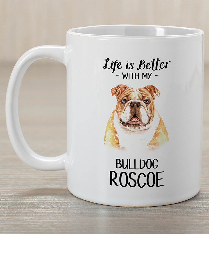 Personalized Dog Breed T-Shirt or Mug