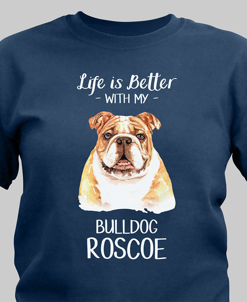 Personalized Dog Breed T-Shirt or Mug