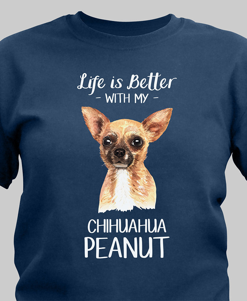 Personalized Dog Breed T-Shirt or Mug
