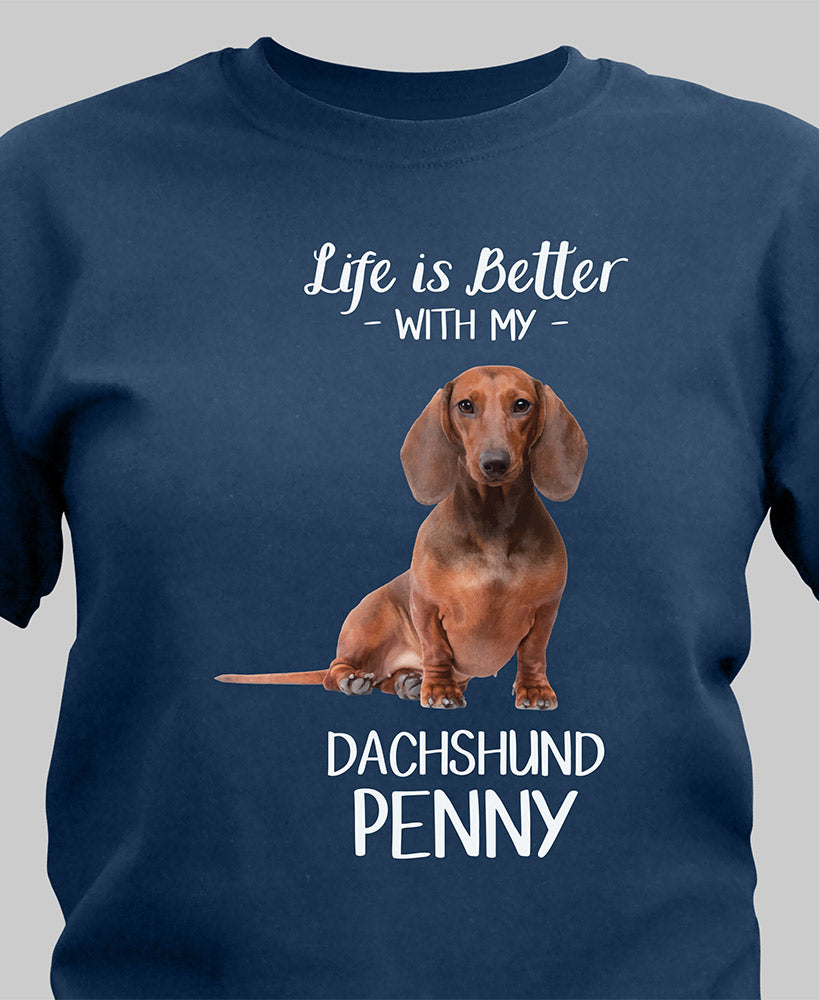 Personalized Dog Breed T-Shirt or Mug