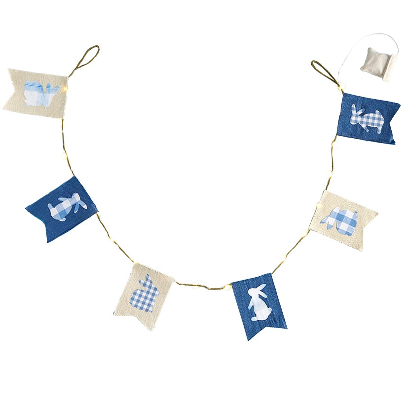 Blue and White Plaid Easter Collection