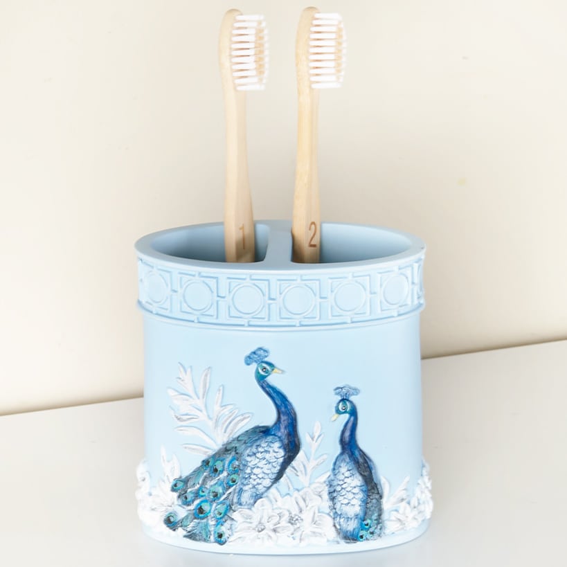 Blue Peacock Bath Collection