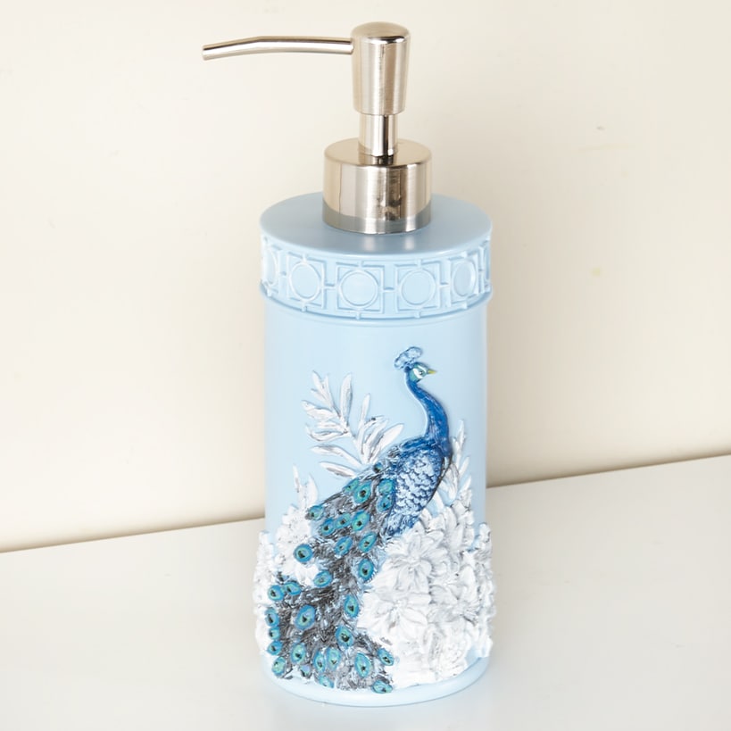 Blue Peacock Bath Collection