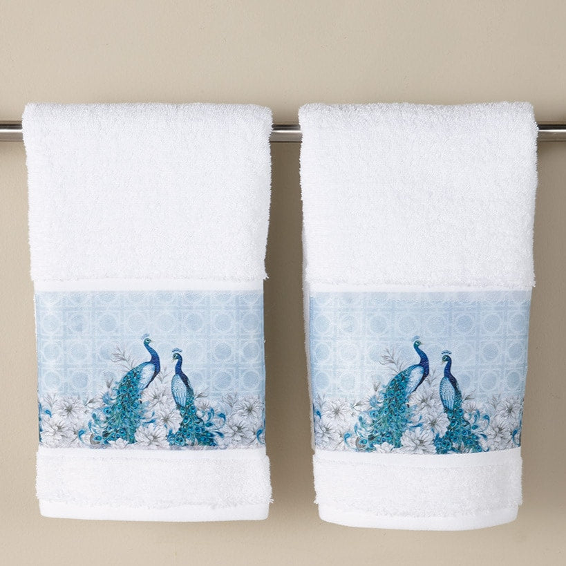 Blue Peacock Bath Collection