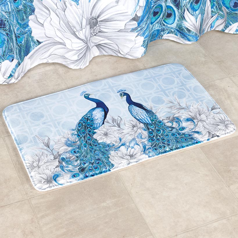 Blue Peacock Bath Collection