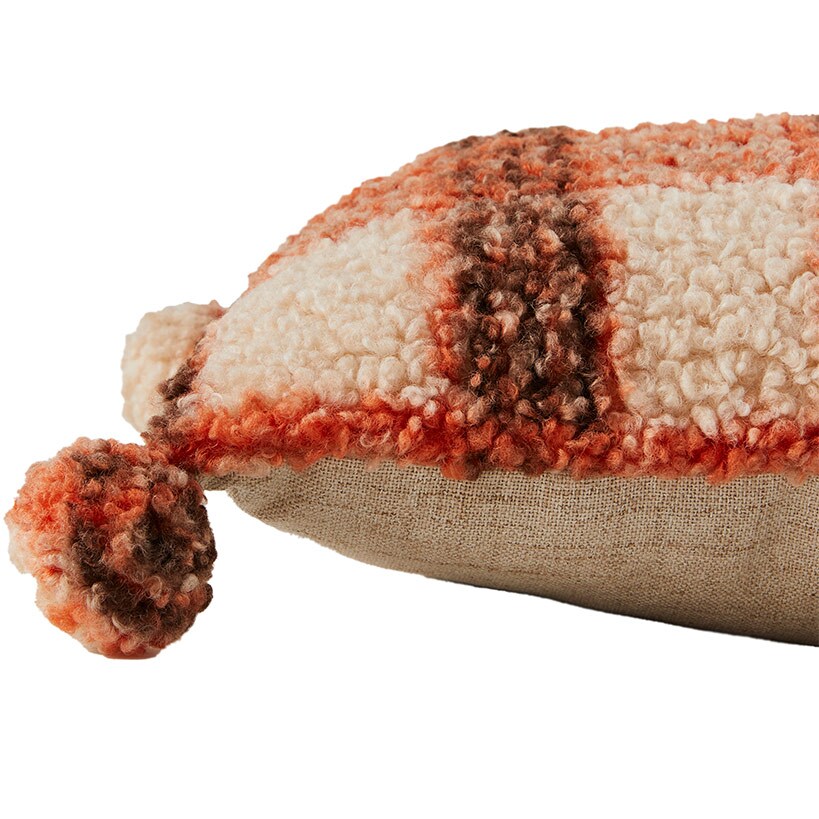 Autumn Plaid Accent Pillow