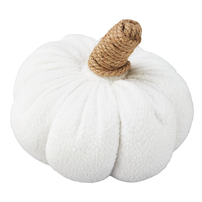 Sherpa Pumpkin-Shaped Accent Pillow