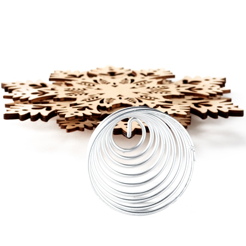 Winter Woodland Snowflake Tree Topper