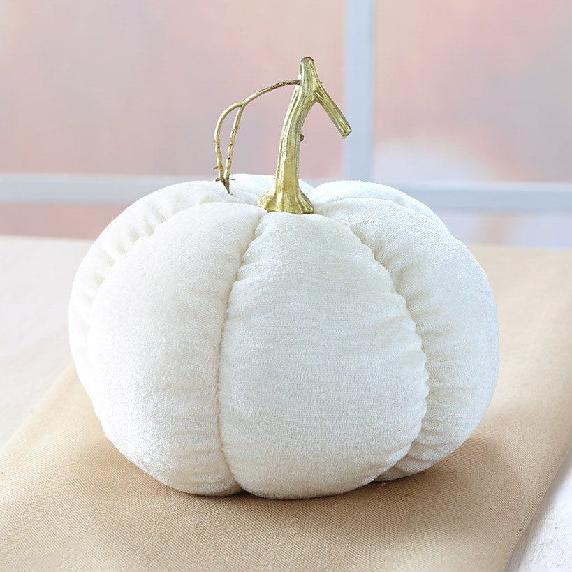Cream and Gold Harvest Decor