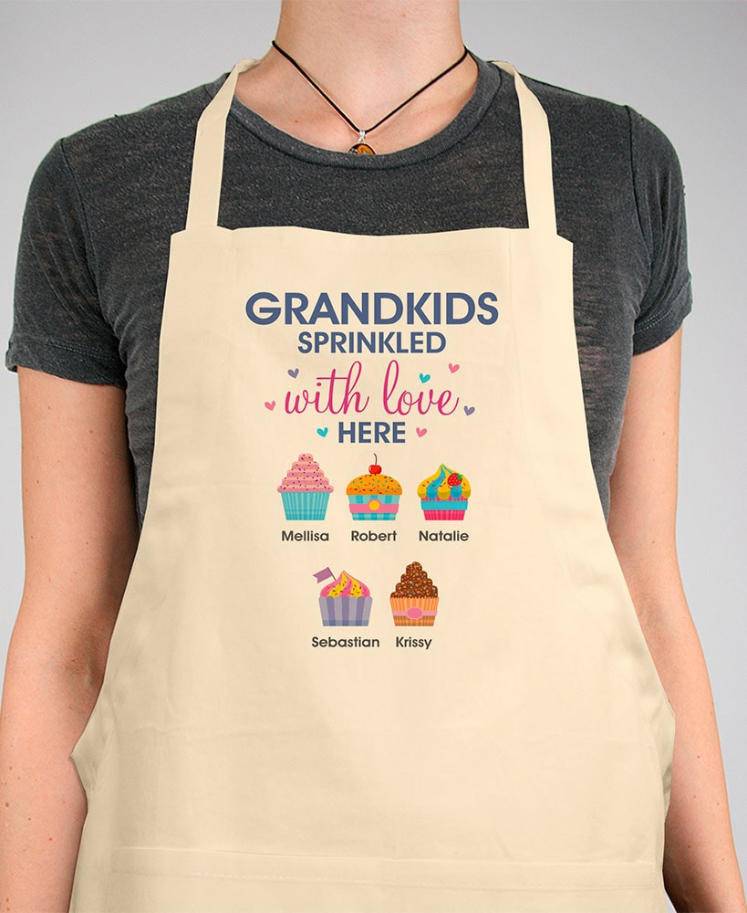 Personalized Grandkids Sprinkled with Love Kitchen Collection