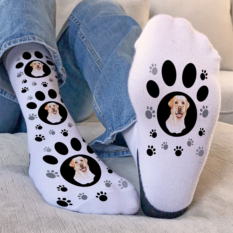 Personalized Dog Breed Crew Socks