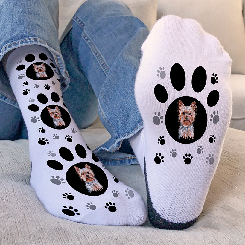 Personalized Dog Breed Crew Socks