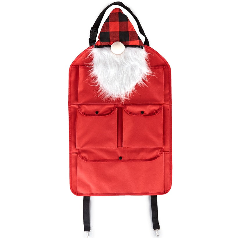 Gnome Back Seat Organizer-Adjustable Straps and Multiple Pockets