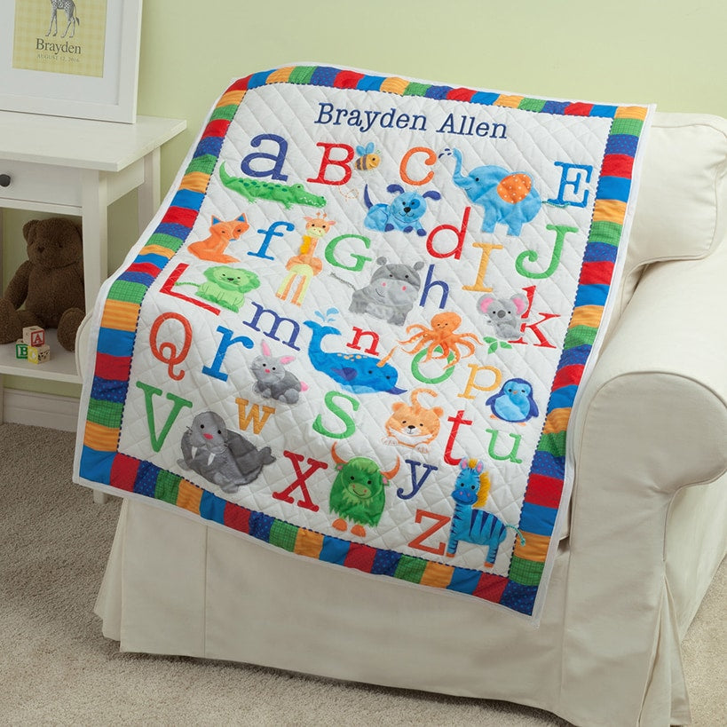 Personalized ABC Quilts