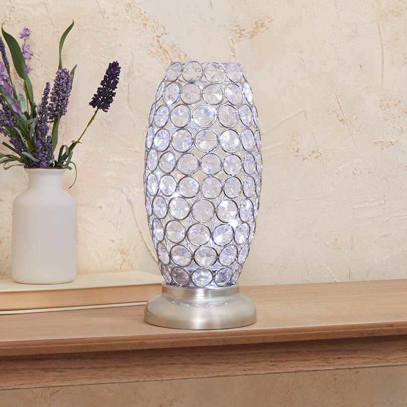 Radiant Silver or Gold Accent Lights - Oval or Cylinder
