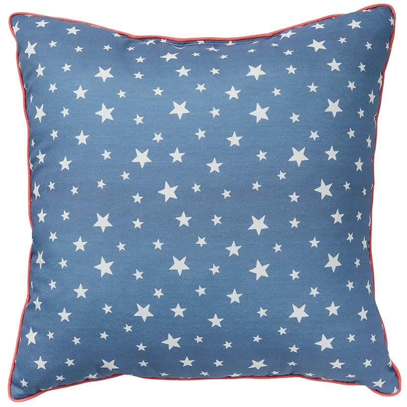 Patriotic Check Sham or Accent Pillow