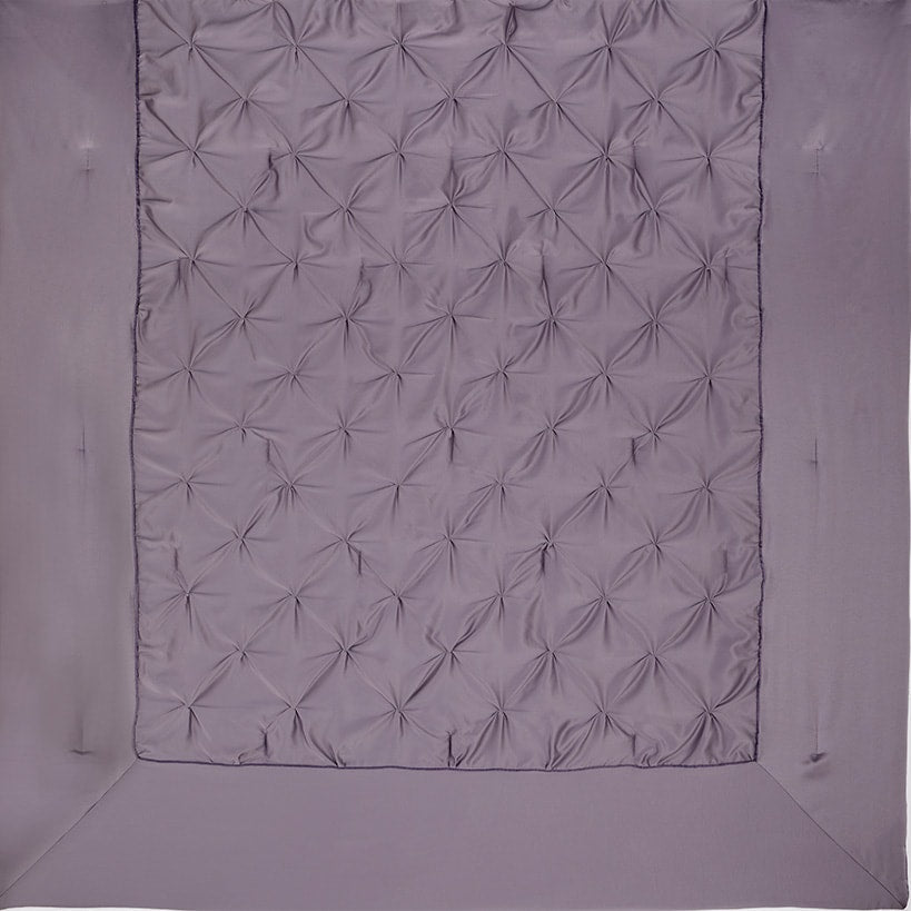 Ashlyn Ruched Full/Queen Comforter Ensemble