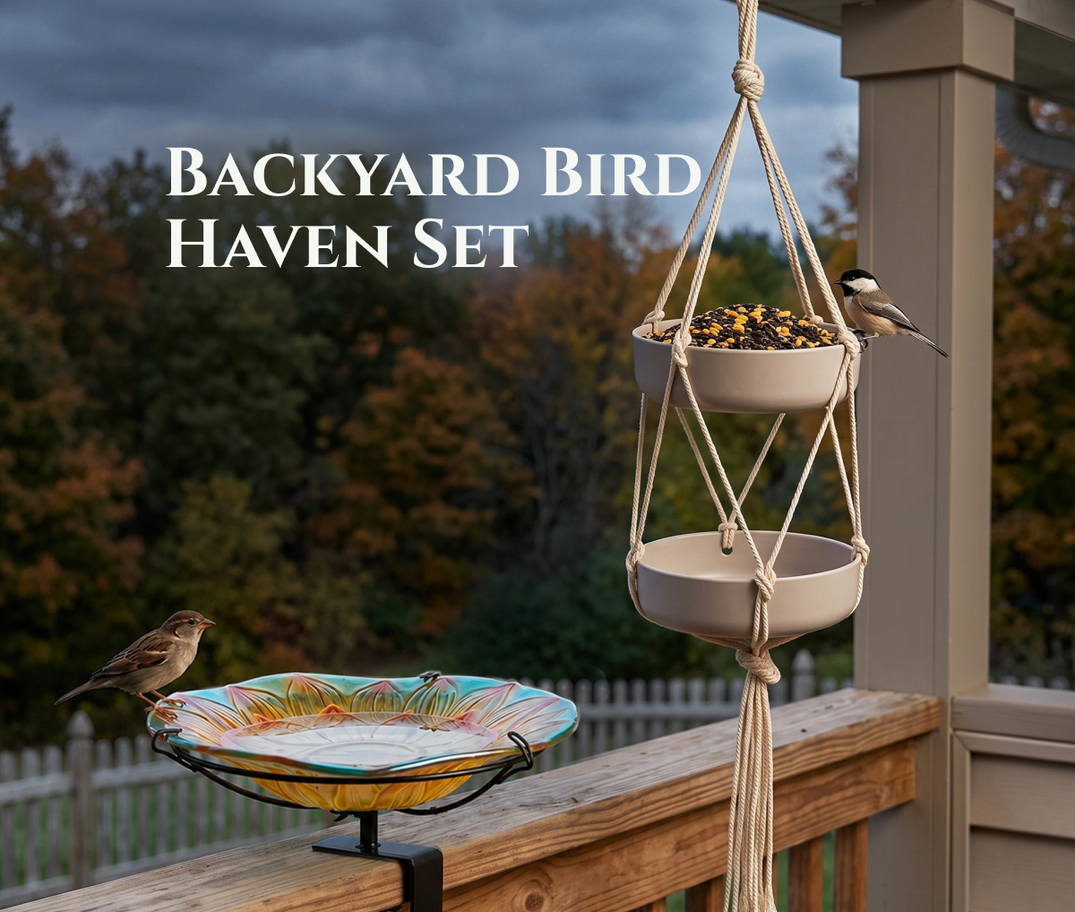 Backyard Bird Haven Set