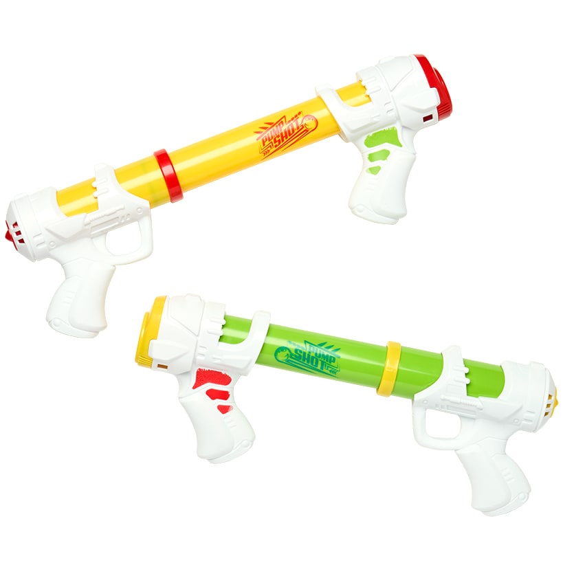 Ballist-X Pump-Shot Blaster Set - With 36 Soft Shot Balls and 25-Foot Range