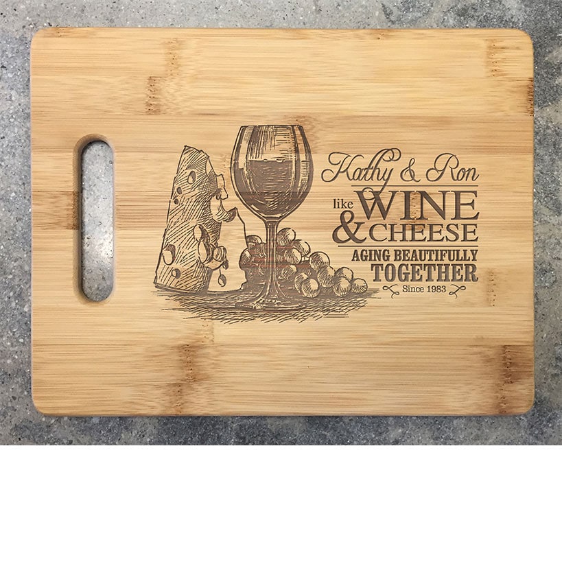 Personalized Bamboo Cutting Boards