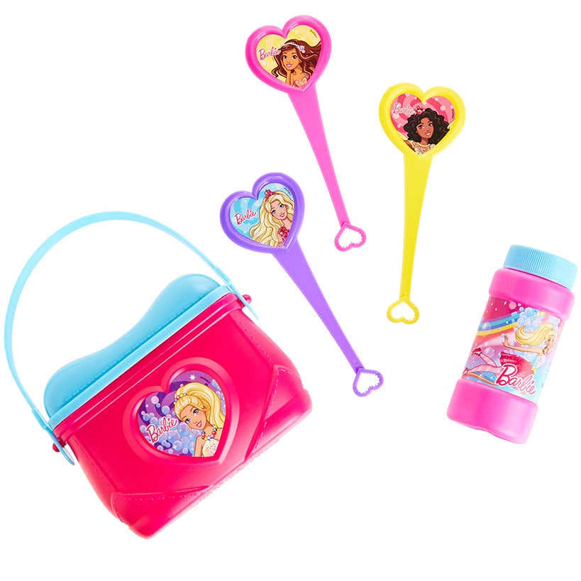 Barbie™ Bubble Purse - Summer Fun Set with 3 Wands and Bubble Solution
