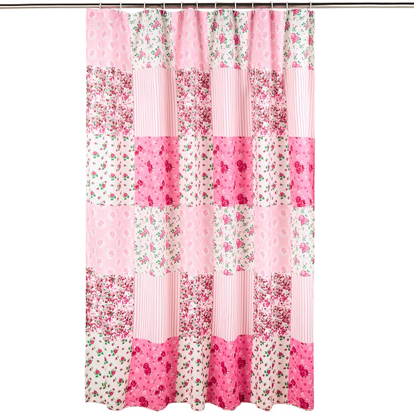 Berry Bloom Shower Curtain or Memory Foam Bath Rug