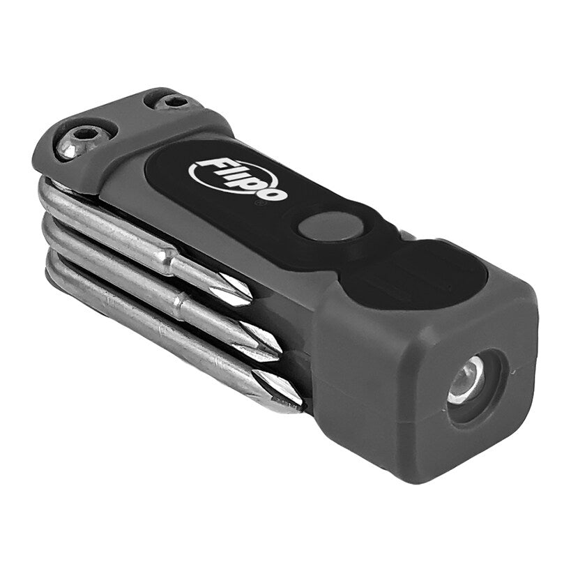 Pocket Tool Box 8-In-1 Multi-Tool with LED Light and Task Light