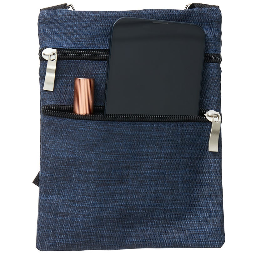 Crossbody Purse Denim Look