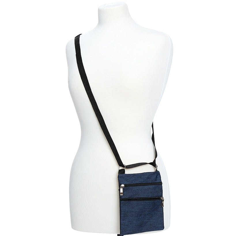 Crossbody Purse Denim Look