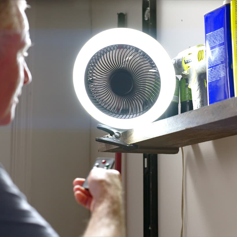 Breeze Brite Fan with LED Light