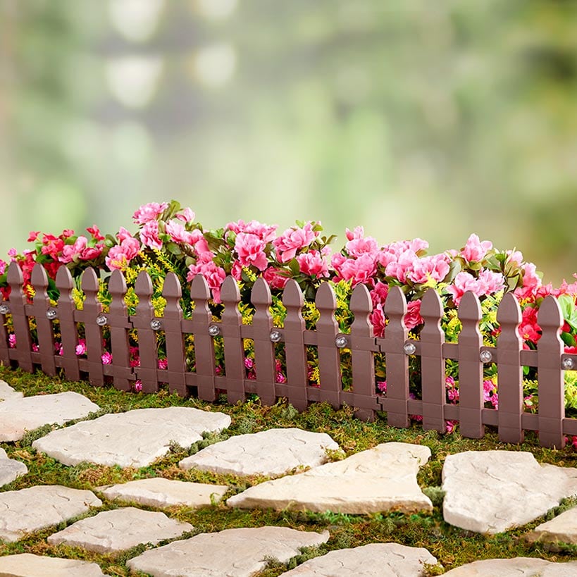 Sets of 3 Decorative Solar Fence Panels