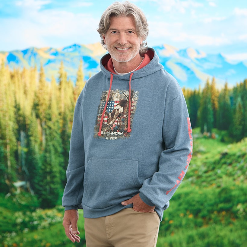 Buckhorn River Men's Hoodie