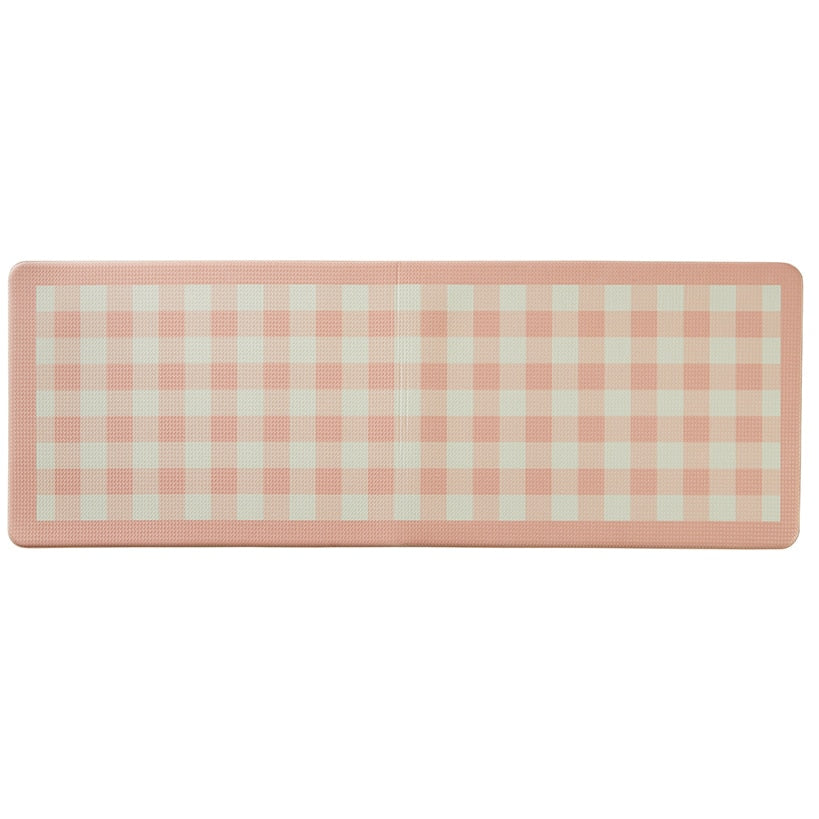 Pink Buffalo Plaid Kitchen Comfort Runner