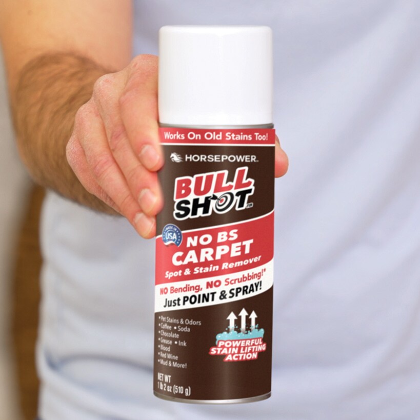 Bull Shot™ Carpet Spot And Stain-Lifting Foam Remover By Horsepower™