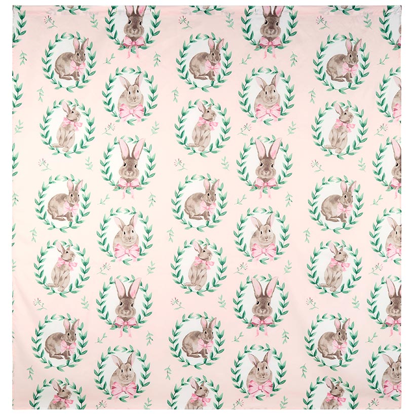 Bunnies and Bows Shower Curtain, Bath Rug, or Hooks#select-item_shower-curtain